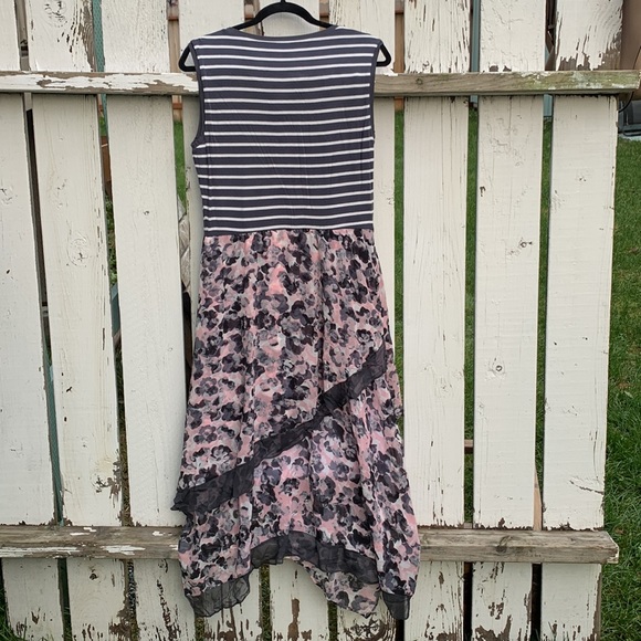 Baily44 maxi floral stripe dress Retrieve size L - Picture 6 of 11